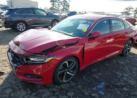 2019 Honda Accord Sport z USA, uszkodzony, nr VIN 1HGCV1F33KA145389